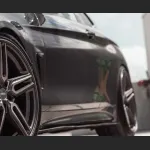 Ravoony Plus Gloss Gunmetal Grey Vinyl Wrap BMW 4 Series Wrap