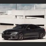 Ravoony Plus Gloss Gunmetal Grey Vinyl Wrap BMW 4 Series Wrap