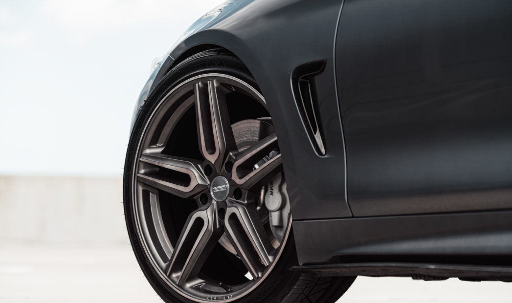 Ravoony Plus Gloss Gunmetal Grey Vinyl Wrap BMW 4 Series Wrap