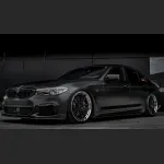 Ravoony Plus Matte Black Car Vinyl Wrap BMW G30 Wrap