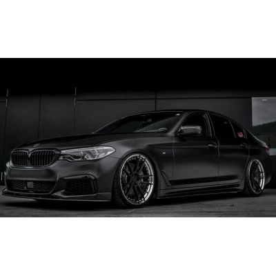 Ravoony Plus Matte Black Car Vinyl Wrap BMW G30 Wrap 02