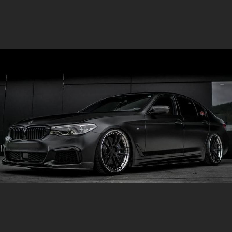 Ravoony Plus Matte Black Car Vinyl Wrap BMW G30 Wrap