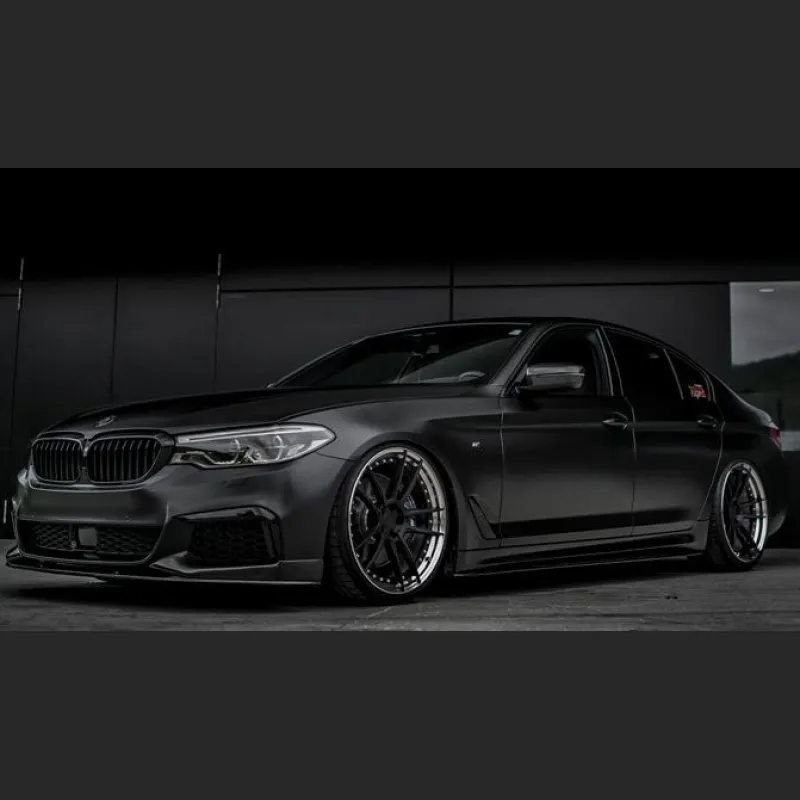 Ravoony Plus Matte Black Car Vinyl Wrap BMW G30 Wrap