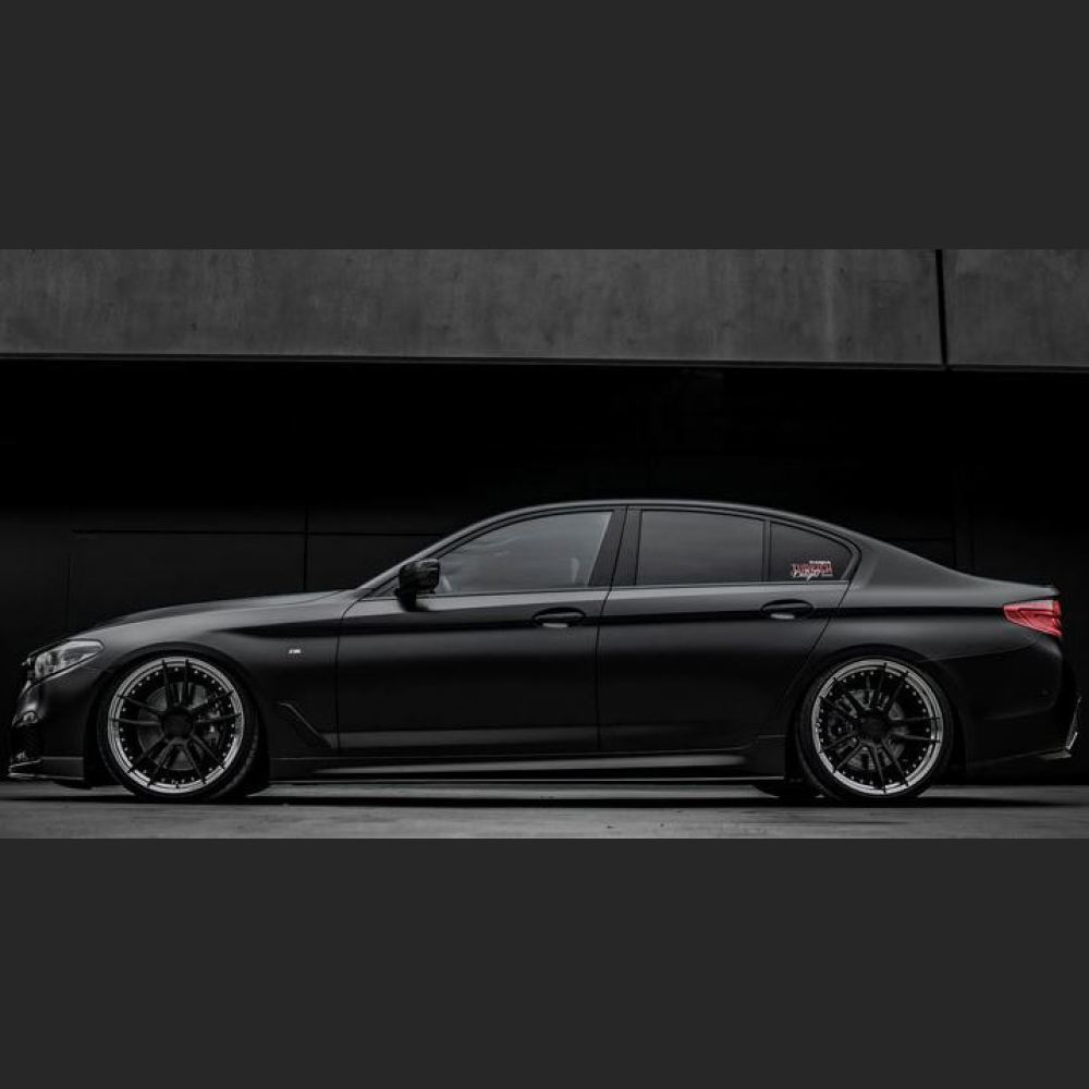 Ravoony Plus Matte Black Car Vinyl Wrap BMW G30 Wrap