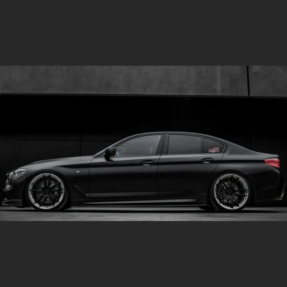 BMW G30 Wrap,Best Ravoony Matte Black Car Vinyl Wrap BMW G30 Wrap ...