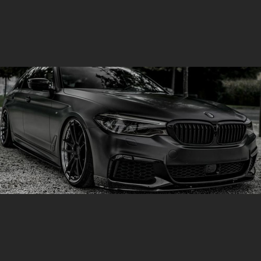 Ravoony Plus Matte Black Car Vinyl Wrap BMW G30 Wrap