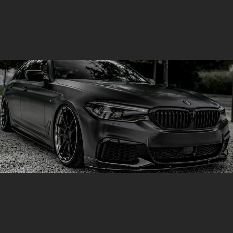 Ravoony Plus Matte Black Car Vinyl Wrap BMW G30 Wrap