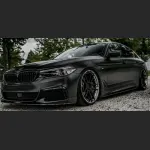 Ravoony Plus Matte Black Car Vinyl Wrap BMW G30 Wrap