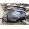Ravoony Plus Ultra-Matte Blue Grey Car Wrap Tesla Model 3 Wrap