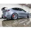 Ravoony Plus Ultra-Matte Blue Grey Car Wrap Tesla Model 3 Wrap