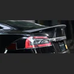  Ravoony Plus Glossy Crystal Black Car Vinyl Wrap Tesla Model S Wrap