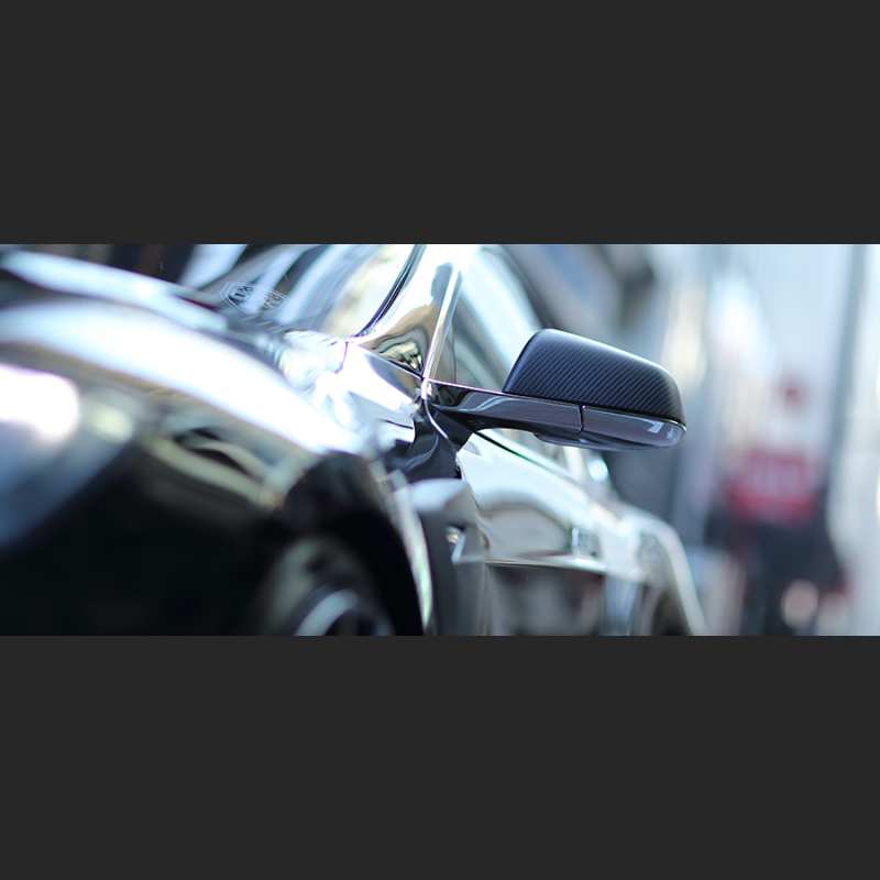  Ravoony Plus Glossy Crystal Black Car Vinyl Wrap Tesla Model S Wrap