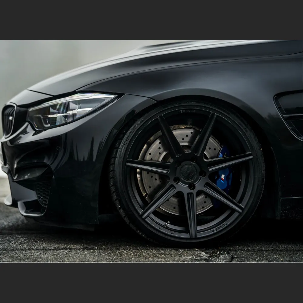 Ravoony Plus Gloss Black Car Wrap BMW M3 Wrap