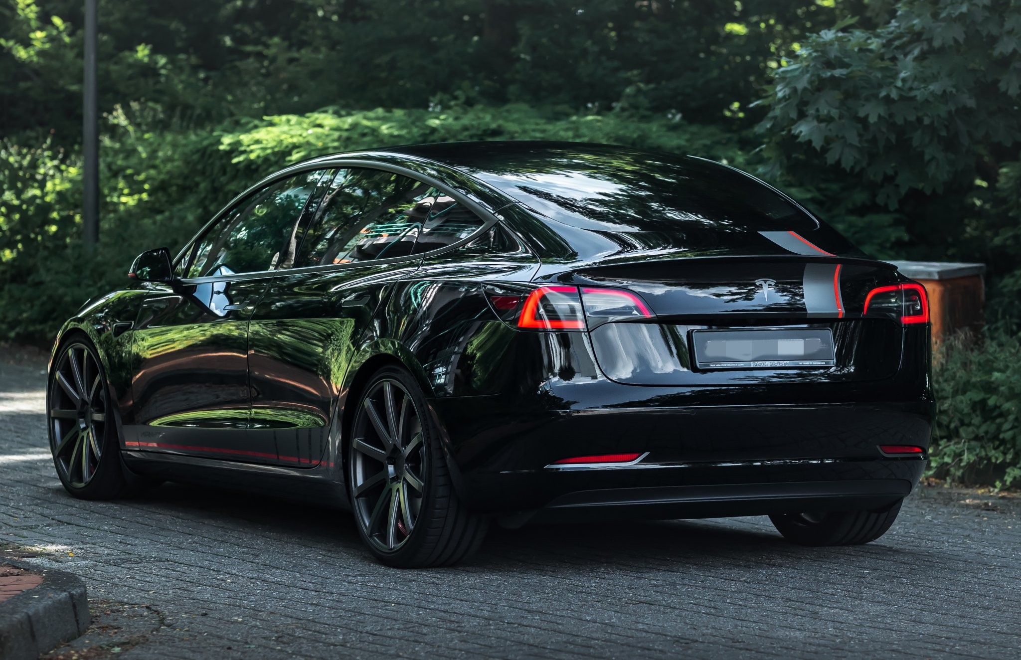 Tesla Model 3 Wrap, Best Ravoony Gloss Black Car Wrap Tesla Model 3 Wrap 