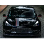 Ravoony Plus Gloss Black Car Wrap Tesla Model 3  Wrap