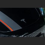 Ravoony Plus Gloss Black Car Wrap Tesla Model 3  Wrap