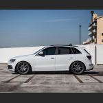 Ravoony Plus Gloss Crystal White Car Vinyl Wrap Audi Q5 Wrap
