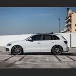 Ravoony Plus Gloss Crystal White Car Vinyl Wrap Audi Q5 Wrap
