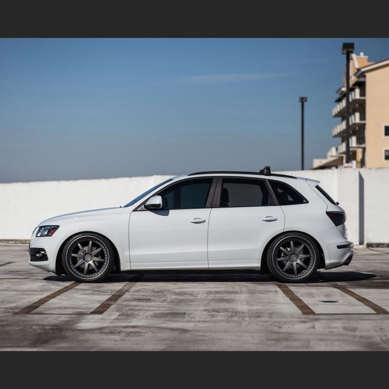 Ravoony Plus Gloss Crystal White Car Vinyl Wrap Audi Q5 Wrap
