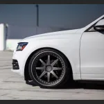 Ravoony Plus Gloss Crystal White Car Vinyl Wrap Audi Q5 Wrap