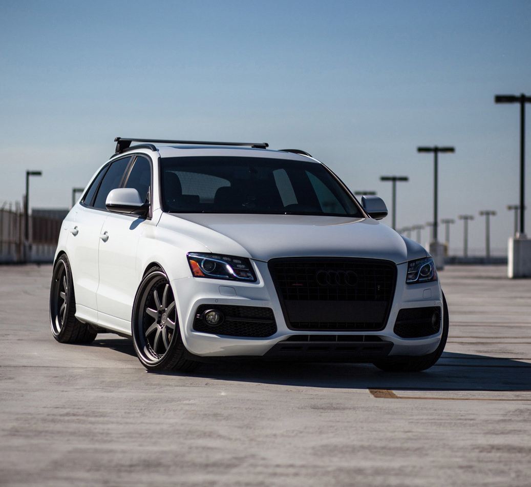 Audi Q5 Wrap, Best Ravoony Gloss Crystal White Car Vinyl Wrap Audi Q5