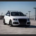 Ravoony Plus Gloss Crystal White Car Vinyl Wrap Audi Q5 Wrap