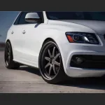 Ravoony Plus Gloss Crystal White Car Vinyl Wrap Audi Q5 Wrap