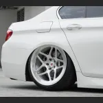 Ravoony Plus Gloss Crystal White Car Vinyl Wrap BMW 5 Series Wrap