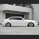 Ravoony Plus Gloss Crystal White Car Vinyl Wrap BMW 5 Series Wrap