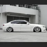 Ravoony Plus Gloss Crystal White Car Vinyl Wrap BMW 5 Series Wrap