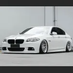 Ravoony Plus Gloss Crystal White Car Vinyl Wrap BMW 5 Series Wrap