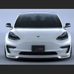  Ravoony Plus Gloss Crystal White Car Vinyl Wrap Tesla Model 3 Wrap