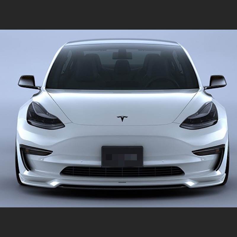  Ravoony Plus Gloss Crystal White Car Vinyl Wrap Tesla Model 3 Wrap