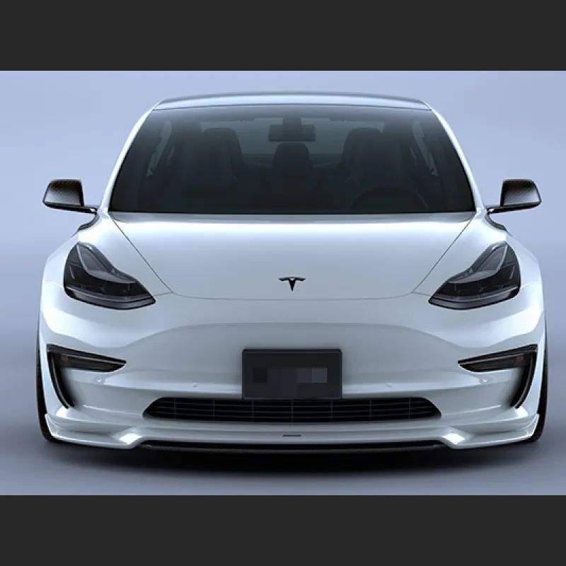 Ravoony Plus Gloss Crystal White Car Vinyl Wrap Tesla Model 3 Wrap