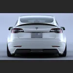 Ravoony Plus Gloss Crystal White Car Vinyl Wrap Tesla Model 3 Wrap