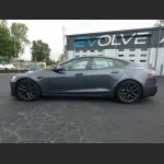  Ravoony Plus Gloss Gunmetal Grey Vinyl Wrap Tesla Model S Wrap