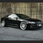 Ravoony Plus Gloss Black Car Wrap Audi S5 Wrap