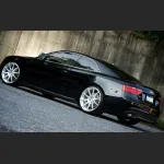 Ravoony Plus Gloss Black Car Wrap Audi S5 Wrap