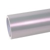Ravoony Plus Matte Diamond Grey Red Color Flip Vinyl Wrap