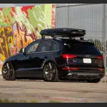 Ravoony Plus Gloss Black Car Wrap Audi SQ5 Wrap