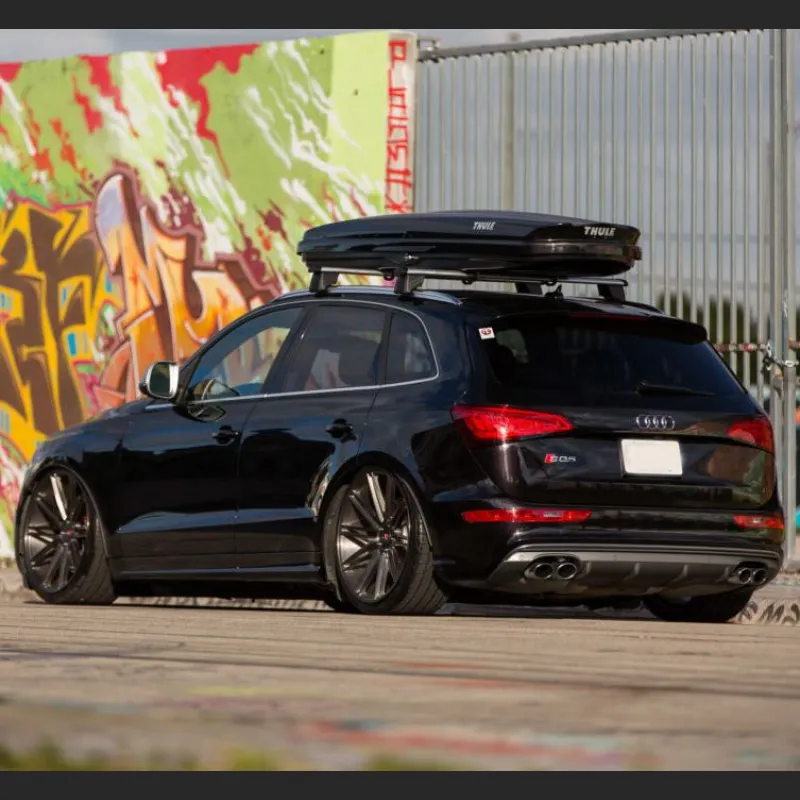 Ravoony Plus Gloss Black Car Wrap Audi SQ5 Wrap