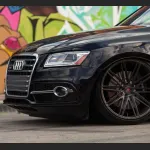 Ravoony Plus Gloss Black Car Wrap Audi SQ5 Wrap
