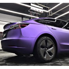 Matte Heavy Metal Sparkle Purple Car Wrap