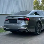 Ravoony Plus PET Metal Liquid Silver Car Vinyl Wrap Audi A5 Wrap