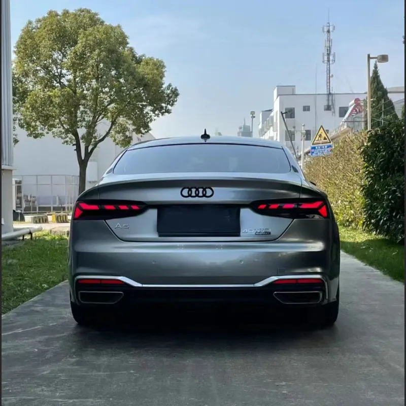 Ravoony Plus PET Metal Liquid Silver Car Vinyl Wrap Audi A5 Wrap