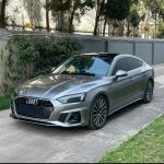 Ravoony Plus Metal Liquid Silver Car Vinyl Wrap Audi A5 Wrap