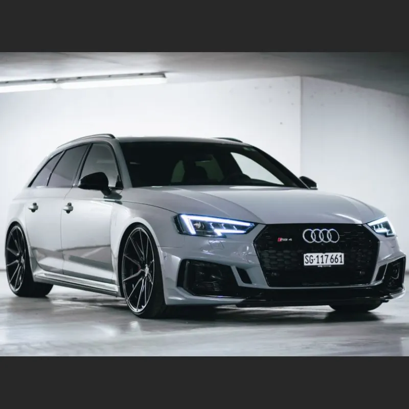 Ravoony Plus BMW Brooklyn Grey Vinyl Wrap Audi RS4 Wrap