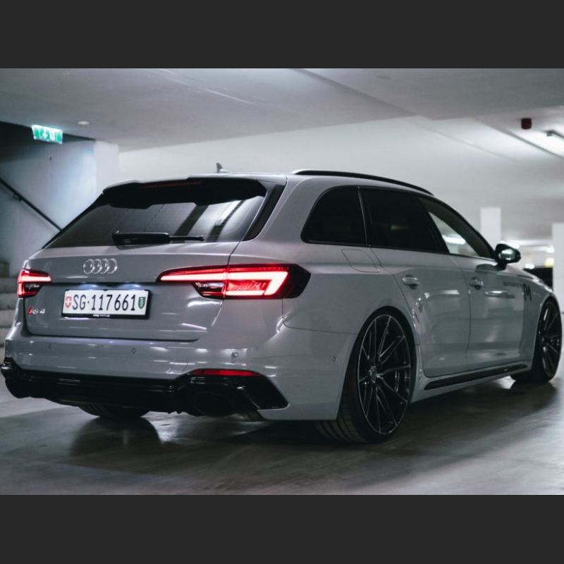 Ravoony Plus PET BMW Brooklyn Grey Vinyl Wrap Audi RS4 Wrap