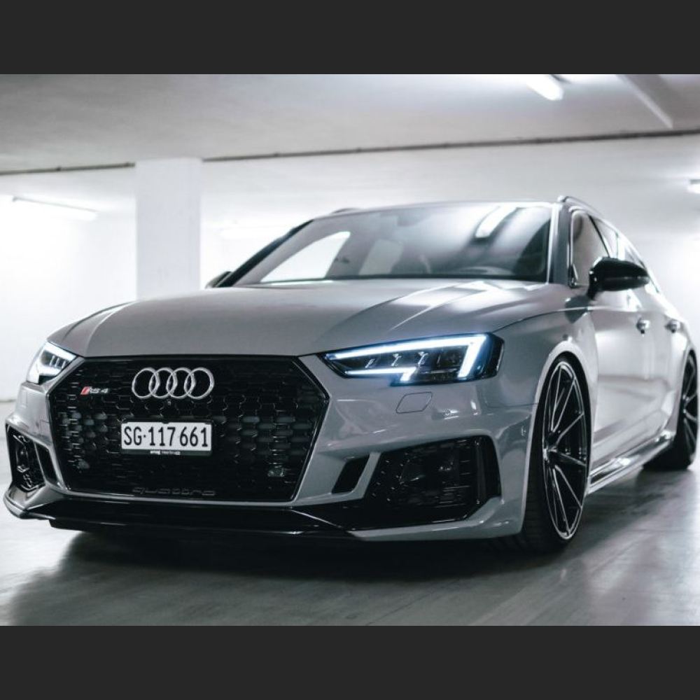 Ravoony Plus PET BMW Brooklyn Grey Vinyl Wrap Audi RS4 Wrap