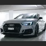 Ravoony Plus BMW Brooklyn Grey Vinyl Wrap Audi RS4 Wrap
